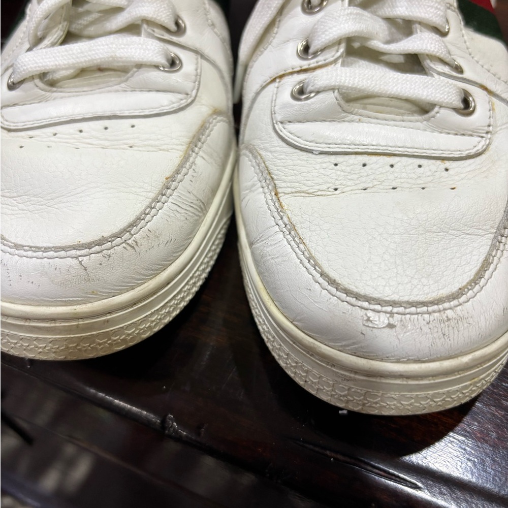 Gucci Men's White High-Top Sneakers - Picture 9 of 10